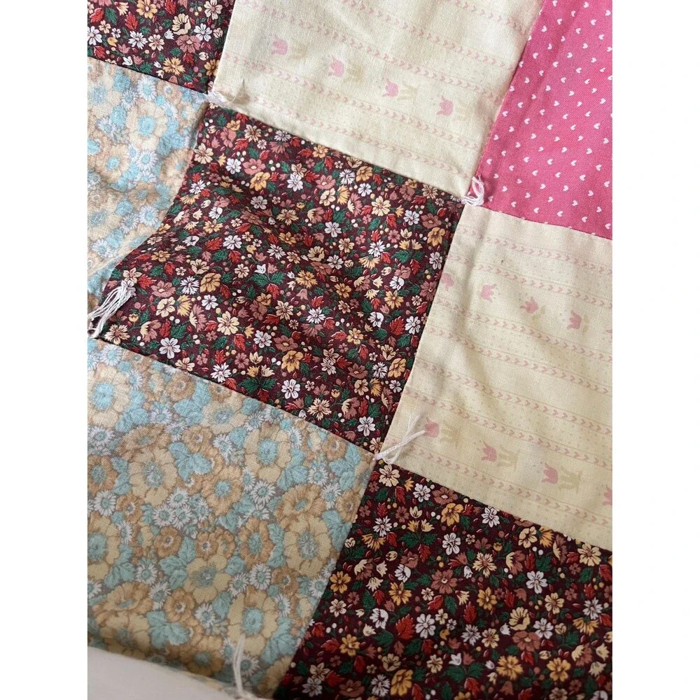 Hand Tied Patchwork Quilt: Soft, Easy Patch Design